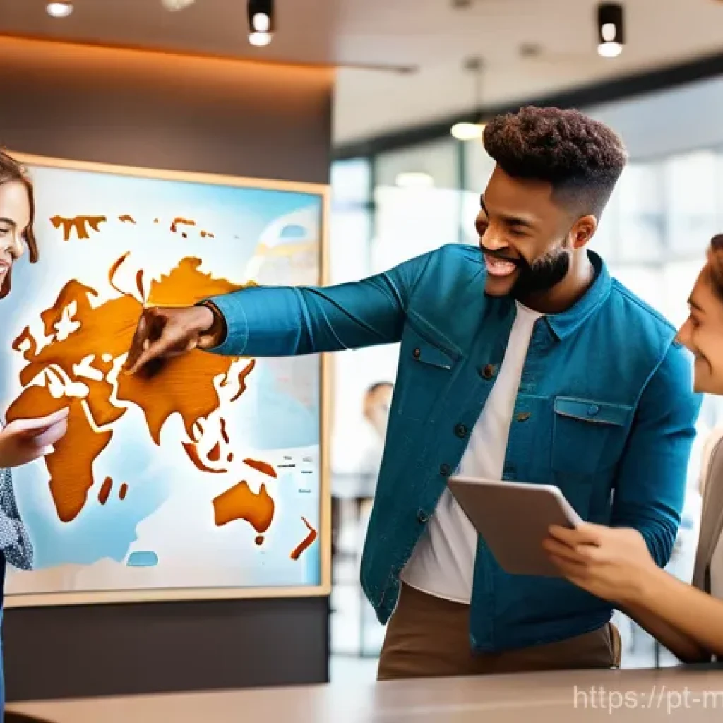 고객 여정을 고려한 이메일 자동화 설계 - **Prompt:** A vibrant and diverse group of adults, each representing a distinct customer persona, ar...